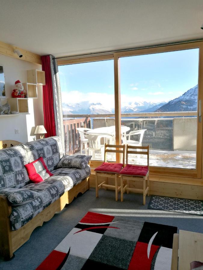 Appartement D'Une Chambre A La Plagne Aime 2000 A 10 M Des Pistes Avec Vue Sur La Ville Et Terrasse Amenagee Macot-la-Plagne Luaran gambar