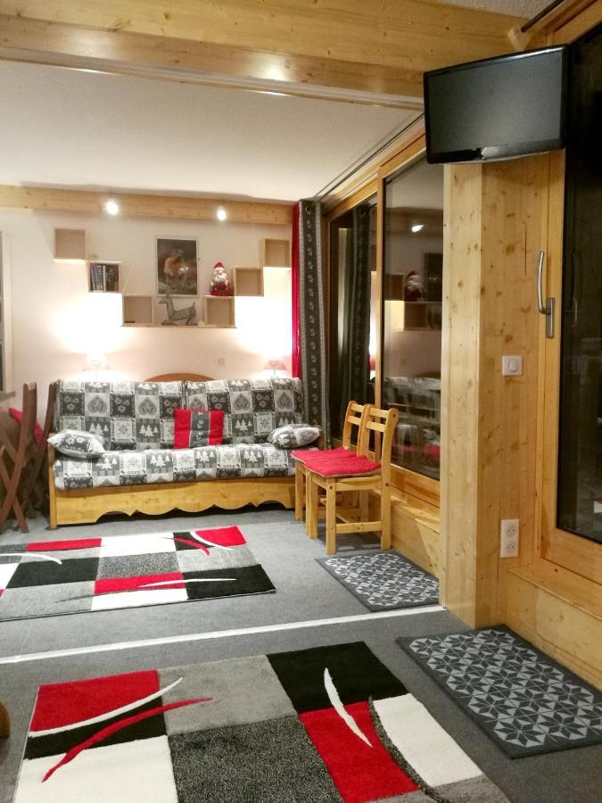 Appartement D'Une Chambre A La Plagne Aime 2000 A 10 M Des Pistes Avec Vue Sur La Ville Et Terrasse Amenagee Macot-la-Plagne Luaran gambar