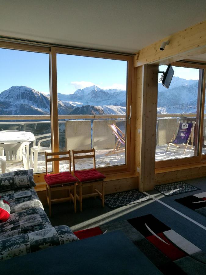 Appartement D'Une Chambre A La Plagne Aime 2000 A 10 M Des Pistes Avec Vue Sur La Ville Et Terrasse Amenagee Macot-la-Plagne Luaran gambar