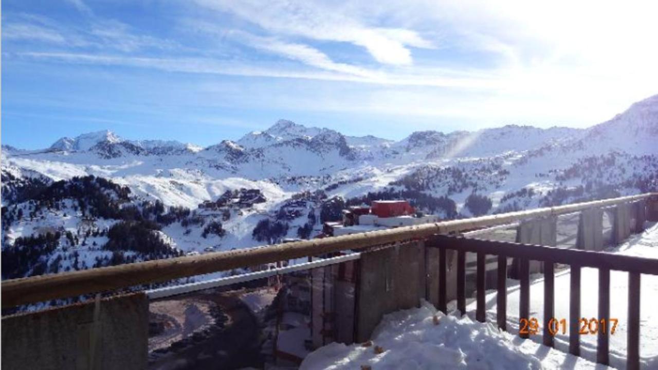 Appartement D'Une Chambre A La Plagne Aime 2000 A 10 M Des Pistes Avec Vue Sur La Ville Et Terrasse Amenagee Macot-la-Plagne Luaran gambar