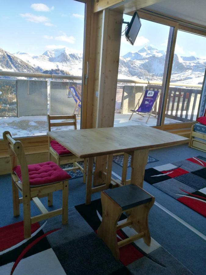 Appartement D'Une Chambre A La Plagne Aime 2000 A 10 M Des Pistes Avec Vue Sur La Ville Et Terrasse Amenagee Macot-la-Plagne Luaran gambar