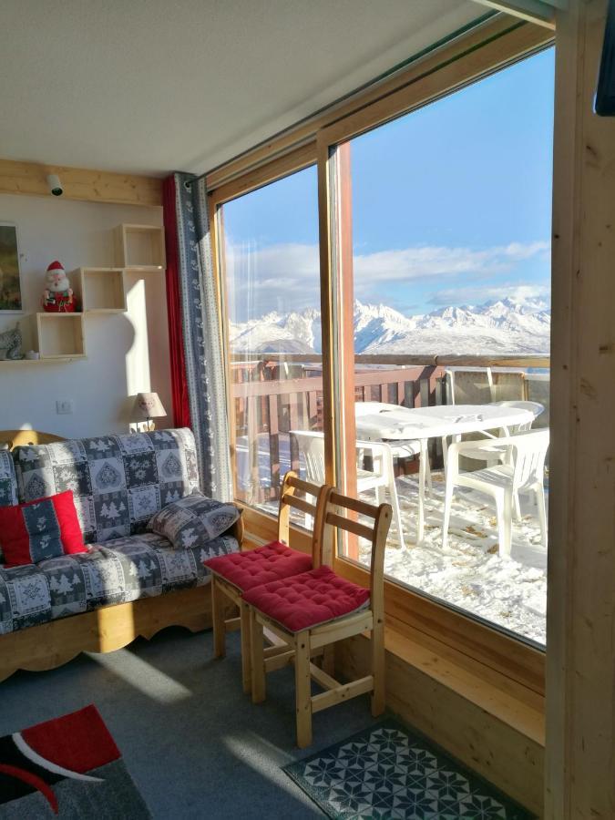 Appartement D'Une Chambre A La Plagne Aime 2000 A 10 M Des Pistes Avec Vue Sur La Ville Et Terrasse Amenagee Macot-la-Plagne Luaran gambar