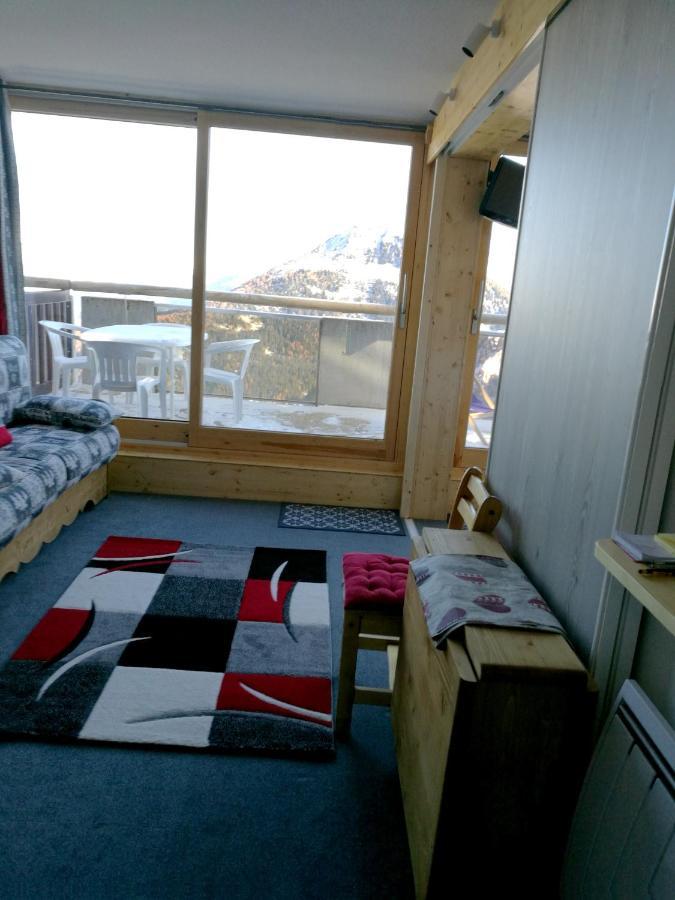 Appartement D'Une Chambre A La Plagne Aime 2000 A 10 M Des Pistes Avec Vue Sur La Ville Et Terrasse Amenagee Macot-la-Plagne Luaran gambar