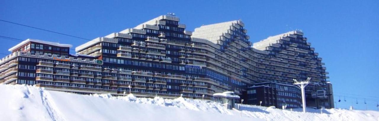 Appartement D'Une Chambre A La Plagne Aime 2000 A 10 M Des Pistes Avec Vue Sur La Ville Et Terrasse Amenagee Macot-la-Plagne Luaran gambar